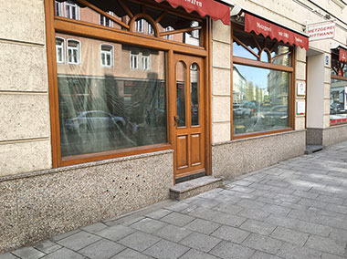 Geschäft vorher